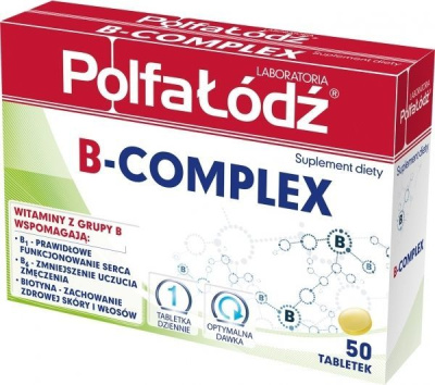 B-Complex, 50 tabletek