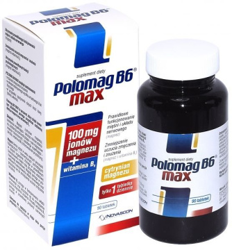 Polomag B6 MAX, 90 tabletek