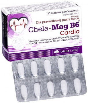 OLIMP Chela-Mag B6 Cardio, 30 tabletek