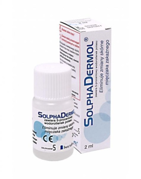 Solphadermol 5% płyn 2 ml