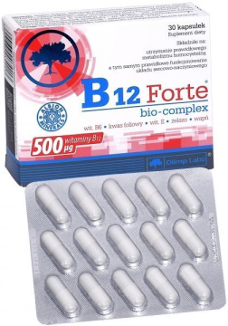 OLIMP B12 Forte bio-complex , 30 kapsułek