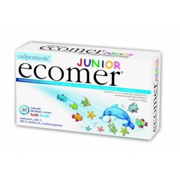 Odporność Ecomer Junior  30 kapsułek do żucia