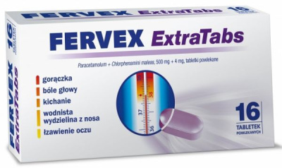 Fervex ExtraTabs  16 tabletek