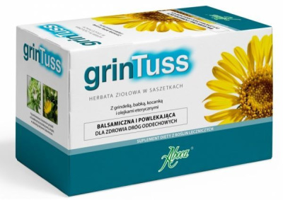 GRINTUSS herbatka ziołowa 20 torebek x 1,5 g