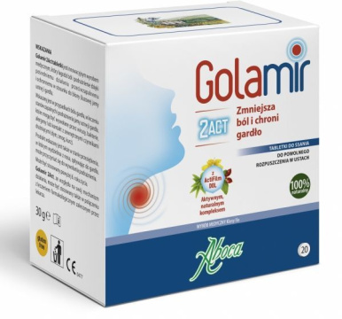 GOLAMIR 2ACT, 20 tabletek do ssania