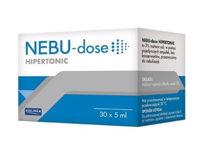 Nebu-Dose roztwór hipertoniczny do inhalacji 30 ampułek