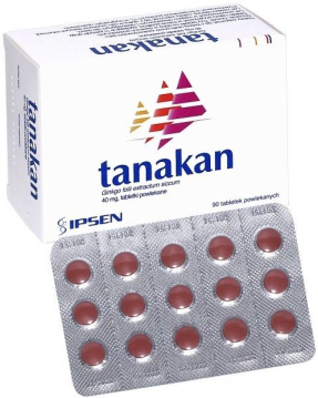 Tanakan 90 tabletek powlekanych