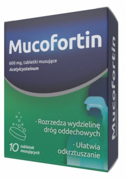 Nacecis 600 mg, 10 tabletek