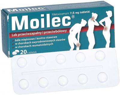 Moilec 7,5 mg 20 tabletek