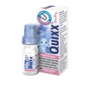 Quixx Baby krople do nosa od 1.dnia życia 10 ml