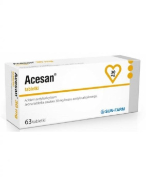 Acesan 30 mg, 63 tabletki