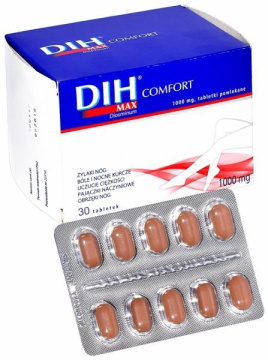 DIH Max Comfort 1000 mg, 30 tabletek