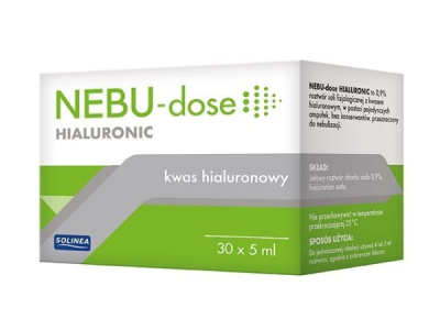 Nebu-Dose Hialuronic kwas hialuronowy do inhalacji 30 amp.