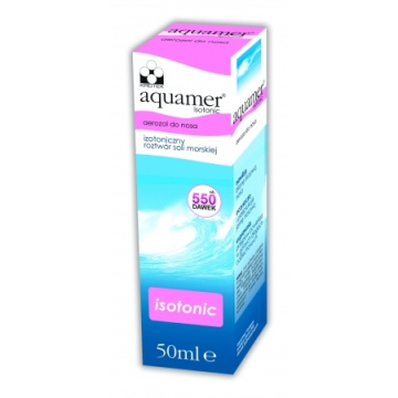 Aquamer Isotonic aerozol do nosa 50 ml