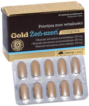 OLIMP Gold Żeń-szeń complex 30 tabletek