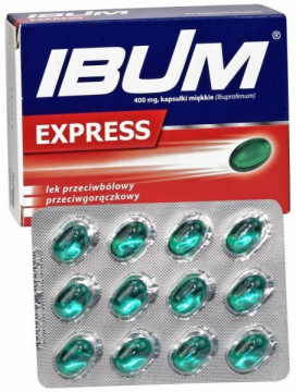 Ibum Express 400 mg, 12 kapsułek