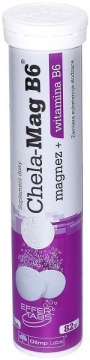 OLIMP Chela-Mag B6 (smak pomarańczowy), 20 tabletek