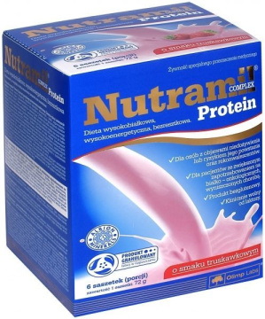 OLIMP Nutramil Complex Protein (smak truskawkowy) 6 saszetek