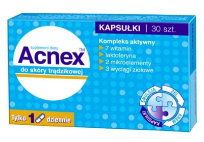 Acnex, 30 kapsułek