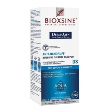 Bioxsine Dermagen Aqua Thermal Hipoalergiczny Szampon przeciwłupieżowy, 200 ml