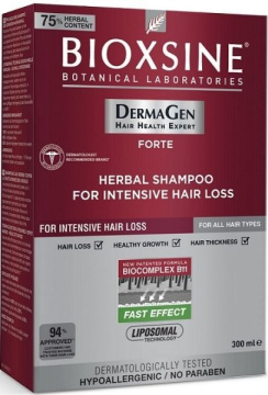 Bioxsine Dermagen Forte ziołowy szampon przeciw wypadaniu włosów 300 ml