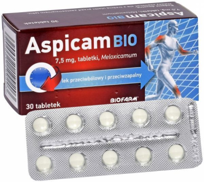 Aspicam BIO 7,5 mg, 30 tabletek