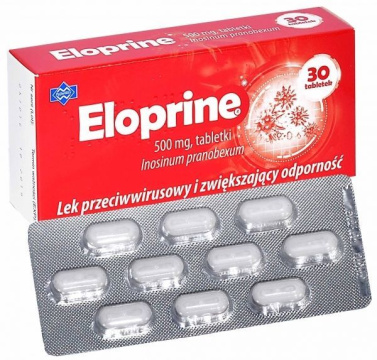 Eloprine 500 mg, 30 tabletek