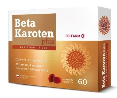 Beta Karoten Plus 60 kapsułek miękkich