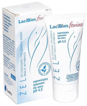 LaciBios femina żel do codziennej pielęgnacji skóry okolic intymnych 30 ml