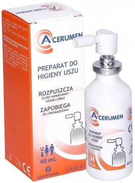 A-cerumen spray do higieny uszu 40 ml