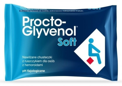 Procto-Glyvenol Soft Nawilżane chusteczki - 30 szt.