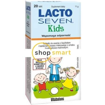 LactoSeven Kids 20 tabletek do ssania