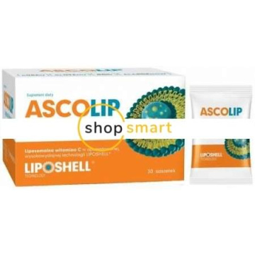 Ascolip Liposomal Vitamin C w żelu 30 saszetek