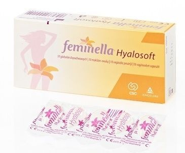 Feminella Hyalosoft 10 globulek dopochwowych