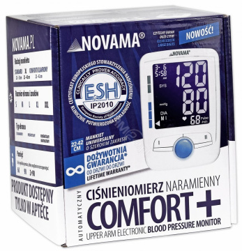 Ciśnieniomierz Novama Comfort + automatyczny naramienny