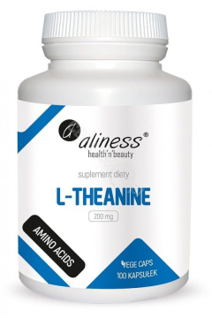 Aliness L- Theanine 200 mg, 100 kapsułek