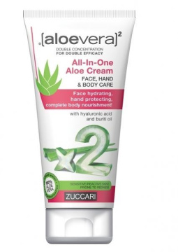 Aloe Vera 2 All-In-One krem do twarzy, rąk i ciała, 75 ml