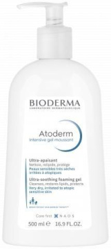 Bioderma Atoderm Intensive Gel Moussant, żel oczyszczający i natłuszczający, 500 ml
