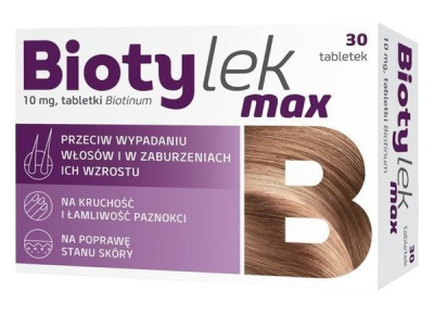 Biotylek Max, 10 mg, 30 tabletek