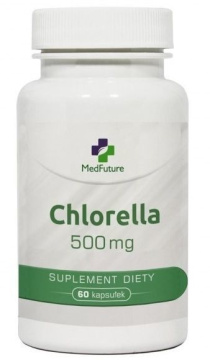 Chlorella 500 mg, 60 kapsułek (Medfuture)