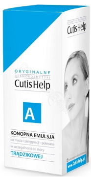 CutisHelp A konopny płyn micelarny do oczyszczania i pielęgnacji skóry trądzikowej 200 ml