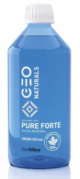GeoNaturals Pure Forte Silica Krzem 200 mg, 500 ml