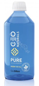 GeoNaturals Pure Silica Krzem 100 mg, 500 ml
