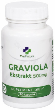 Graviola Ekstrakt 500 mg, 60 kaps (Medfuture)