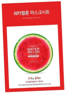 Holika Holika Water Melon nawilżająca maseczka na płachcie z ekstraktem z arbuza, 25 ml