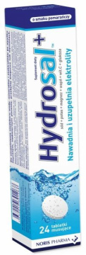 Hydrosal, 24 tabletki musujące
