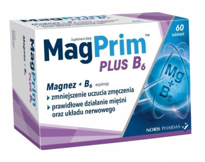 MagPrim Plus B6, 60 tabletek
