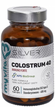 MyVita Silver Colostrum 40 Immuno Forte x 60 kaps