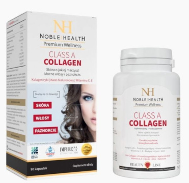 Noble health class a collagen, 90 kapsułek