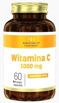Noble Health Witamina C, 60 wege-kapsułek